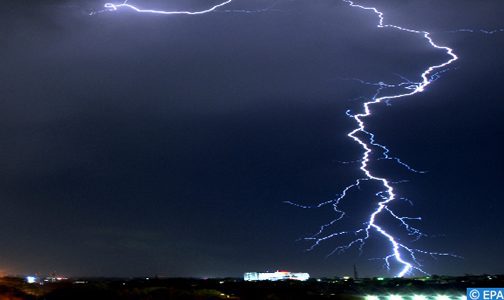 Photo de Alerte météo: Averses orageuses localement fortes dans plusieurs provinces du Royaume