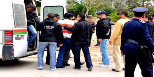 Photo de Arrestation de 11 personnes pour séquestration, extorsion sexuelle et le vol avec violence