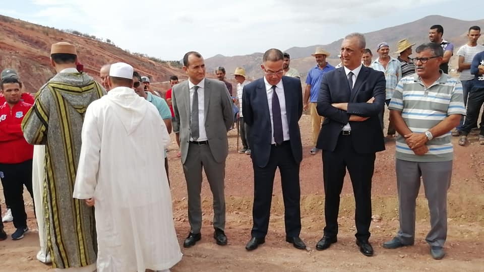 Photo de Photos. Lekjaâ à l’enterrement du père de Mohamed Ihattaren à Hoceïma