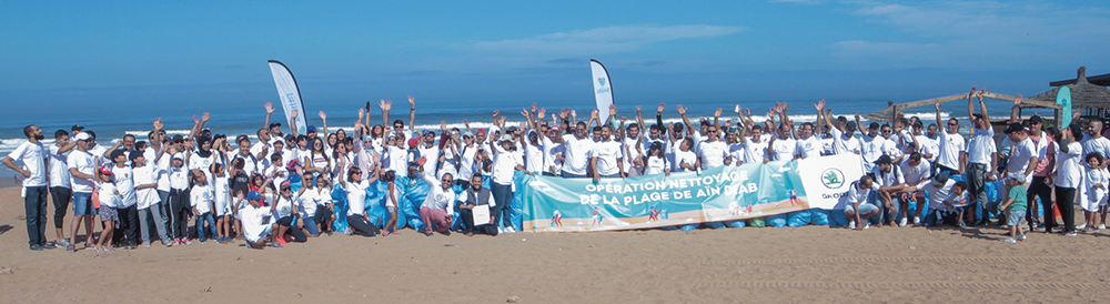 Photo de Centrale automobile chérifienne. Récit d’une opération plage propre