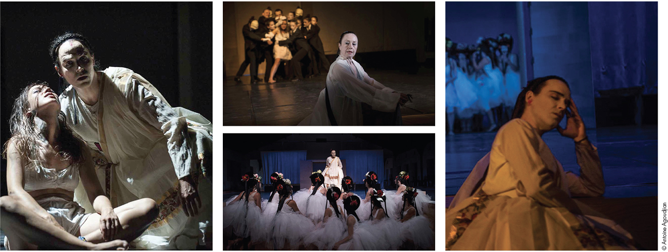 Photo de Électre des bas-fonds. La danse de la mort pleine de vie de Simon Abkarian