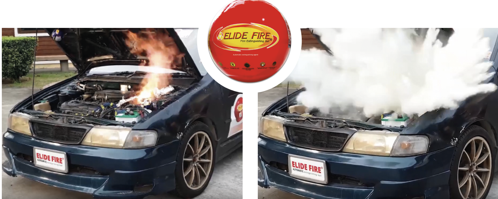 Boule extincteur ELIDE FIRE® – La boule extincteur