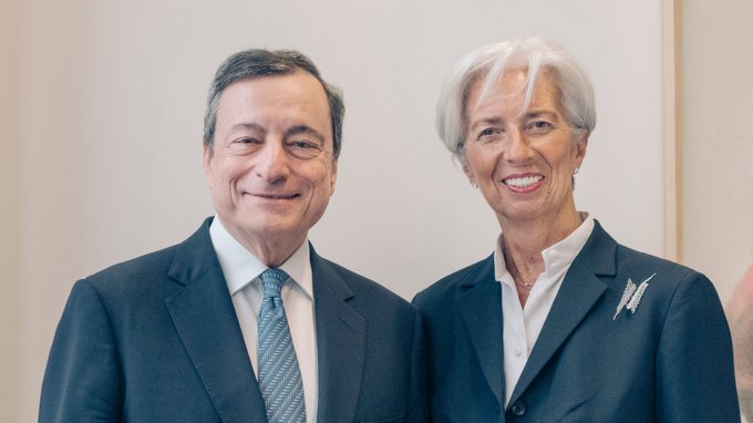 Photo de Christine Lagarde formellement nommée à la tête de la BCE