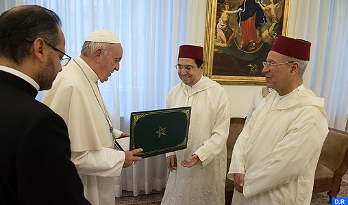 Photo de Message du roi Mohammed VI au Pape François