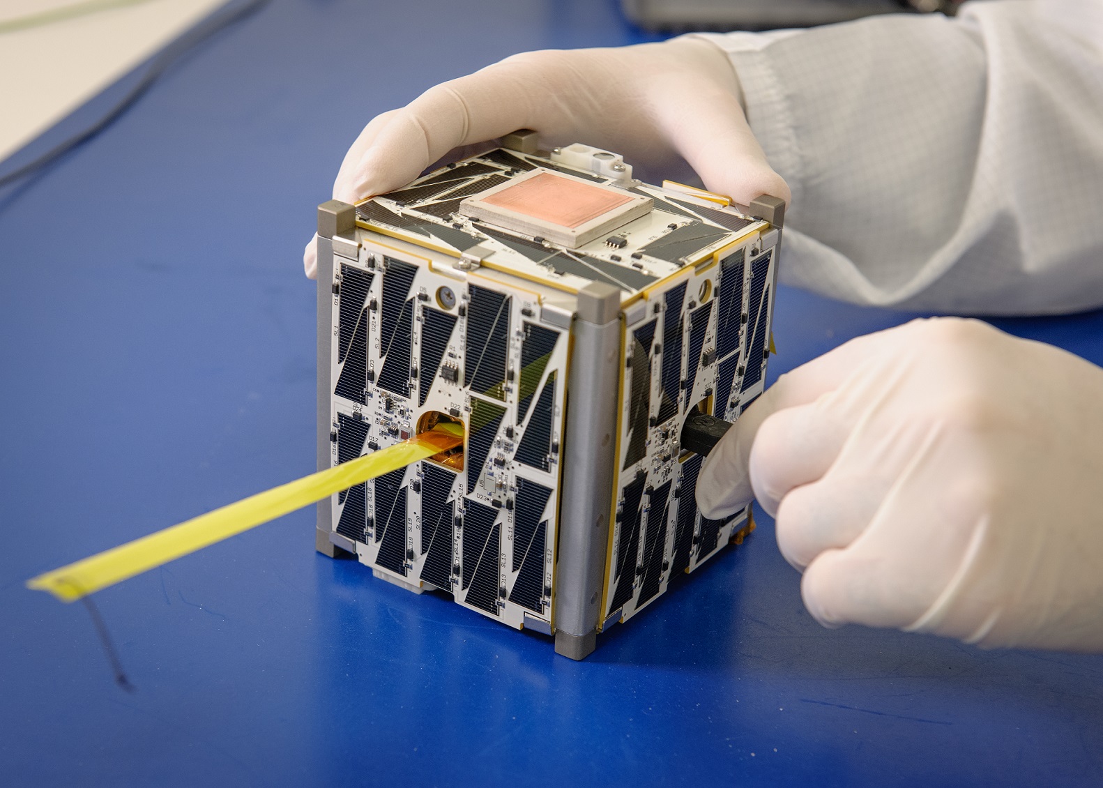 Photo de Recherche scientifique. Un nano-satellite universitaire envoyé pour deux ans dans l’espace