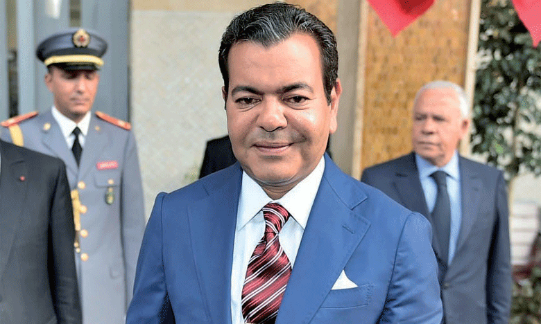 Photo de Moulay Rachid au Japon pour l’intronisation du nouvel empereur