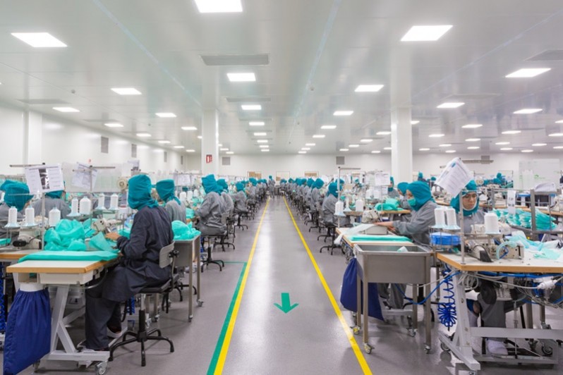 Photo de Lamatem, la première usine spécialisée dans le textile médical inaugurée à Berrechid