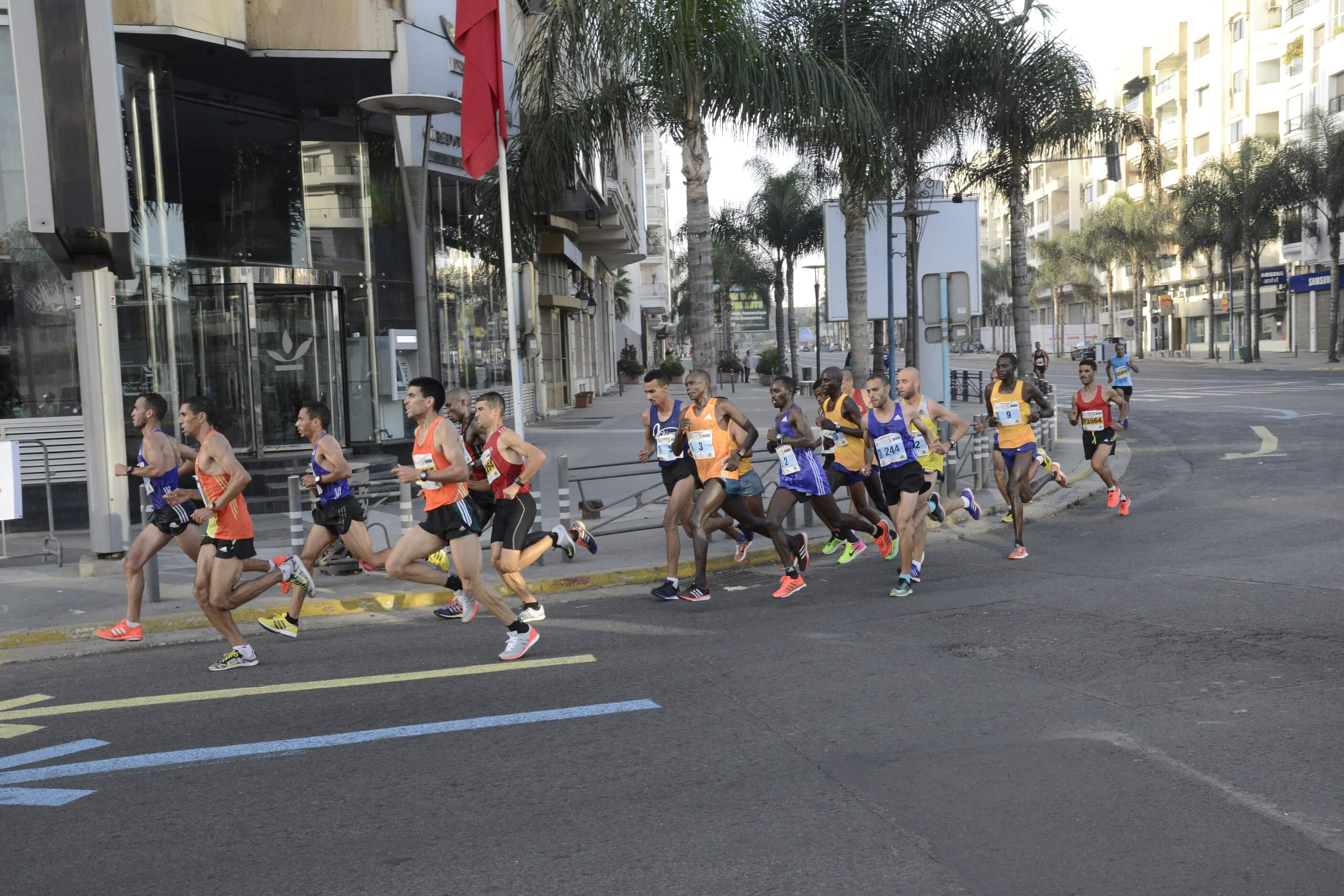 Photo de Marathon de Casablanca. Victoire du Kényan Kigen Korir Sport