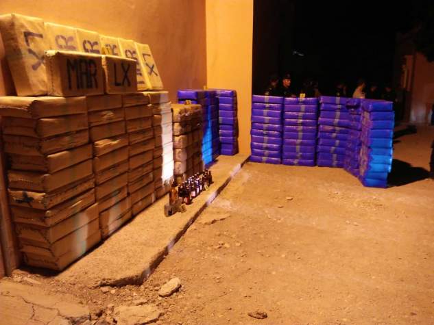 Photo de Tanger: saisie de près de 8 tonnes de chira et 5 personnes arrêtées