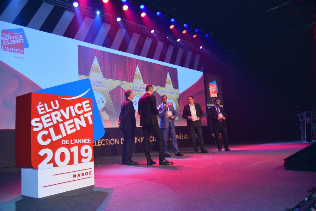 Photo de 14 entreprises primées « Service client de l’année Maroc »