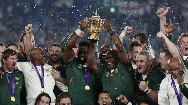Photo de Coupe du monde de rugby : l’Afrique du Sud remporte la finale