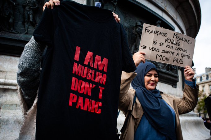 Photo de France: La marche contre l’islamophobie fédère !