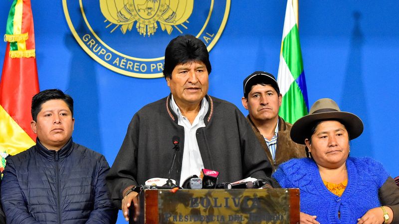 Photo de Bolivie : Evo Morales annonce sa démission