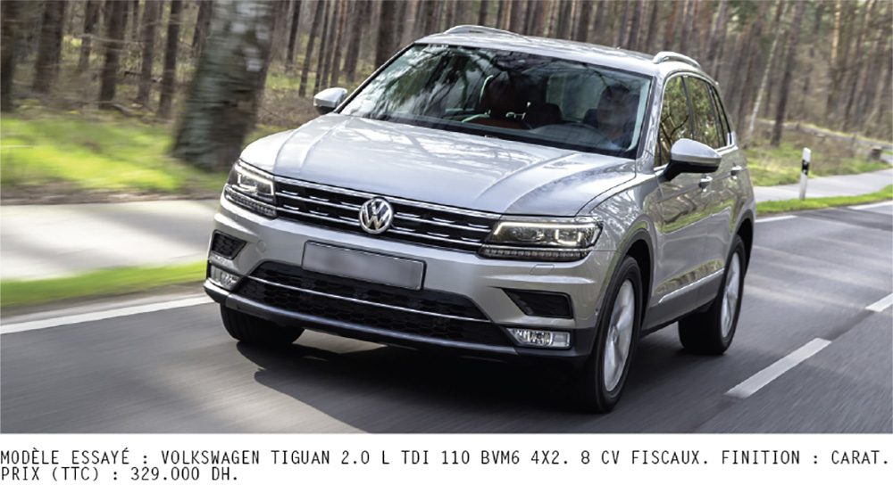Photo de Volkswagen Tiguan. Il a bel et bien évolué
