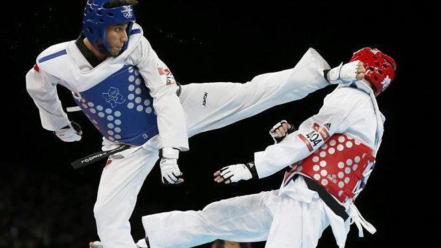 Photo de Tournoi Grand Slam de Taekwondo. Médaille de bronze pour le marocain Achraf Mahboubi