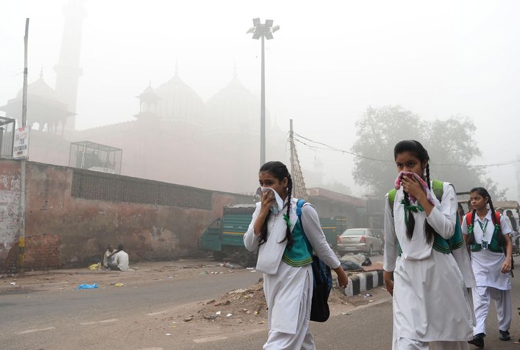 Photo de En Inde, augmentation des problèmes de santé liés à la pollution
