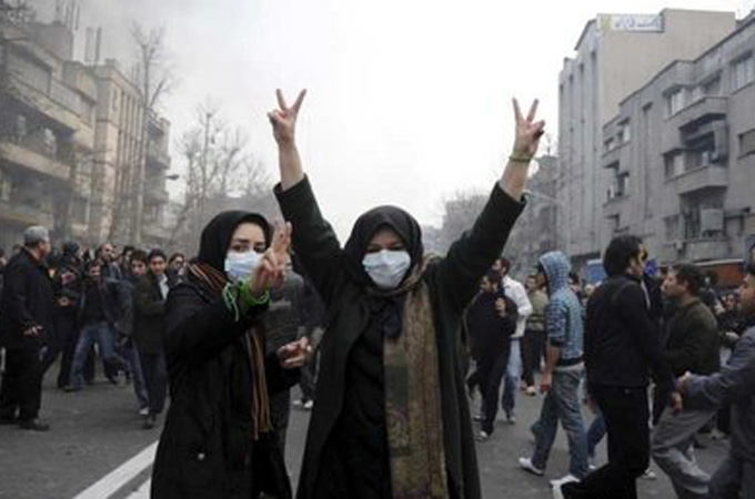 Photo de Manifestations en Iran. Le gouvernement répond fermement