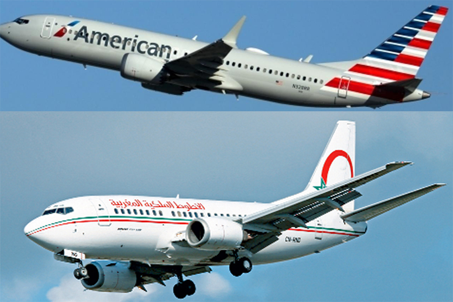 Photo de RAM-American Airlines: L’accord de code-share est entré en vigueur