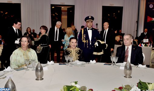 Photo de Lalla Hasnaa préside le dîner de Gala diplomatique annuel de bienfaisance
