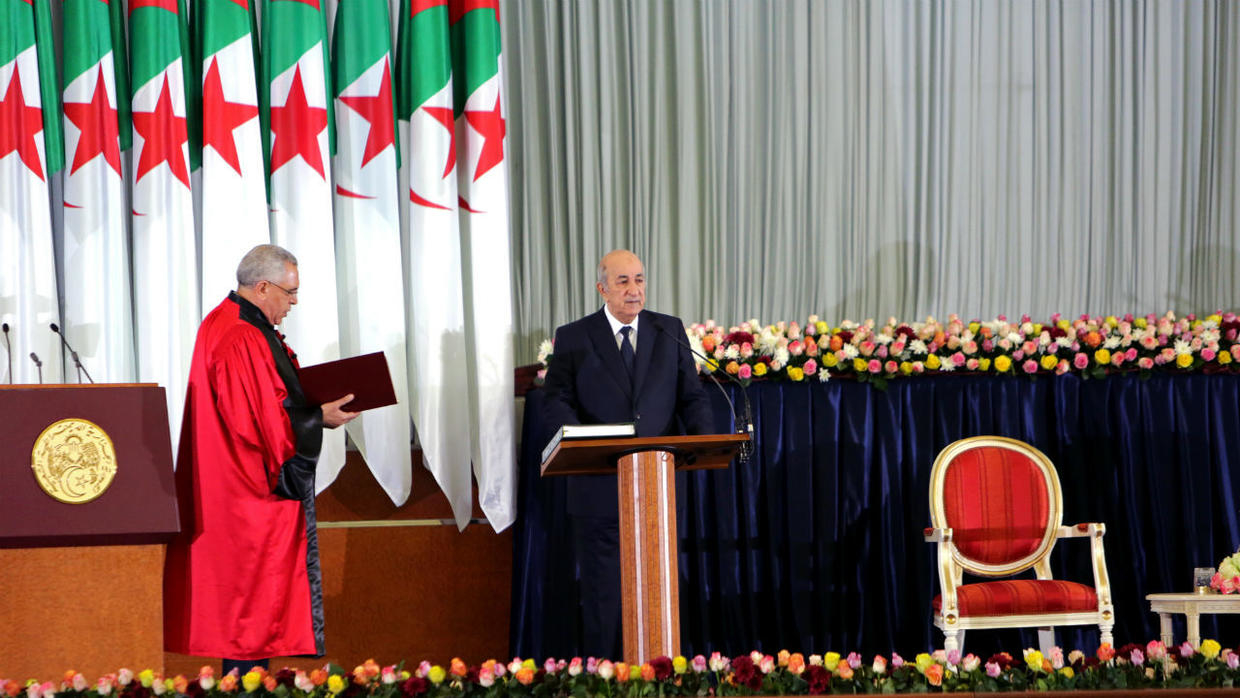 Photo de Algérie: Abdelmadjid Tebboune prête serment