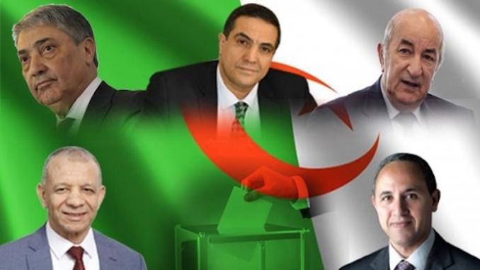 Photo de Présidentielles algériennes: Débat télévisé entre les cinq candidats