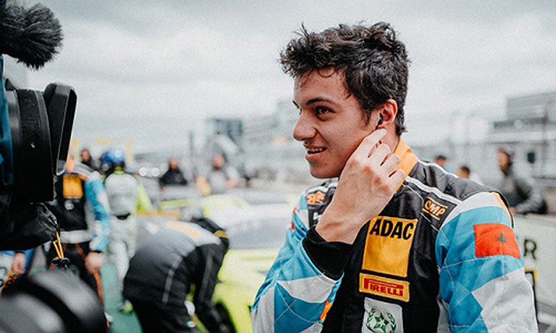 Photo de Michael Benyahia, le premier pilote marocain et arabe chez McLaren