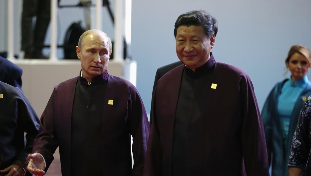 Photo de Poutine et Xi lancent un gazoduc «historique» russo-chinois