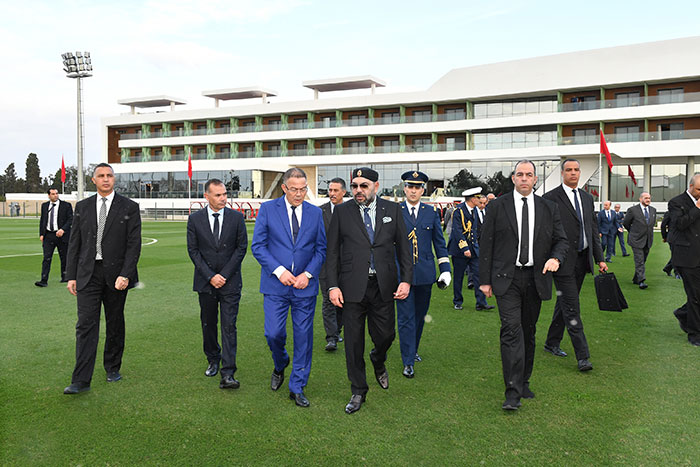 Photo de Maâmoura. Inauguration royale du Complexe Mohammed VI de Football