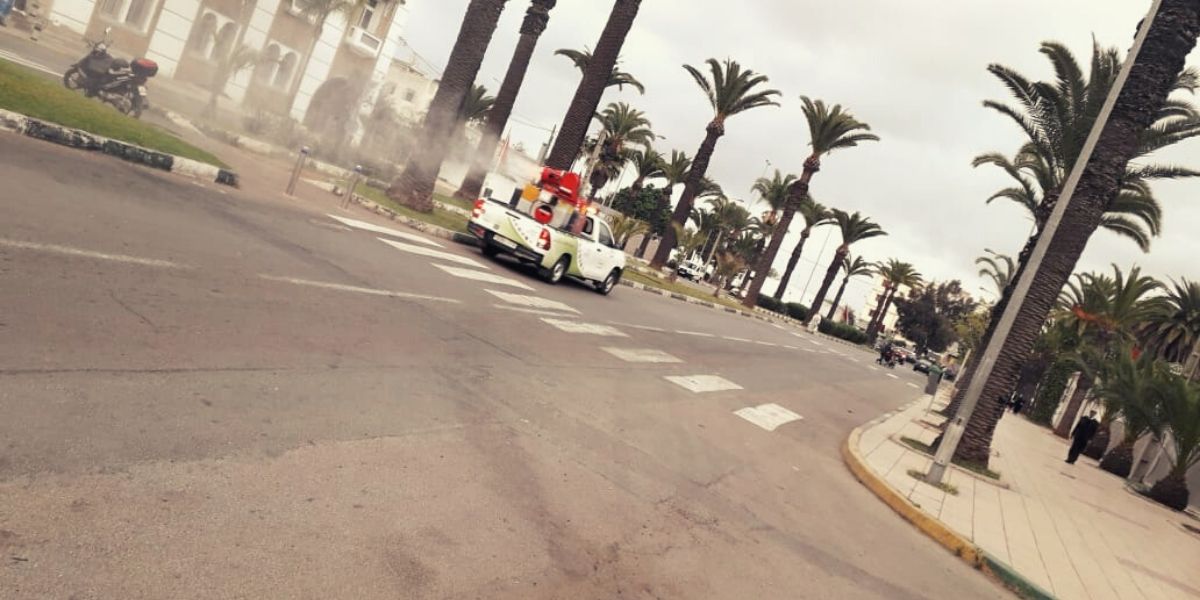 Photo de Coronavirus: Casablanca stérilise ses infrastructures (images+vidéo)