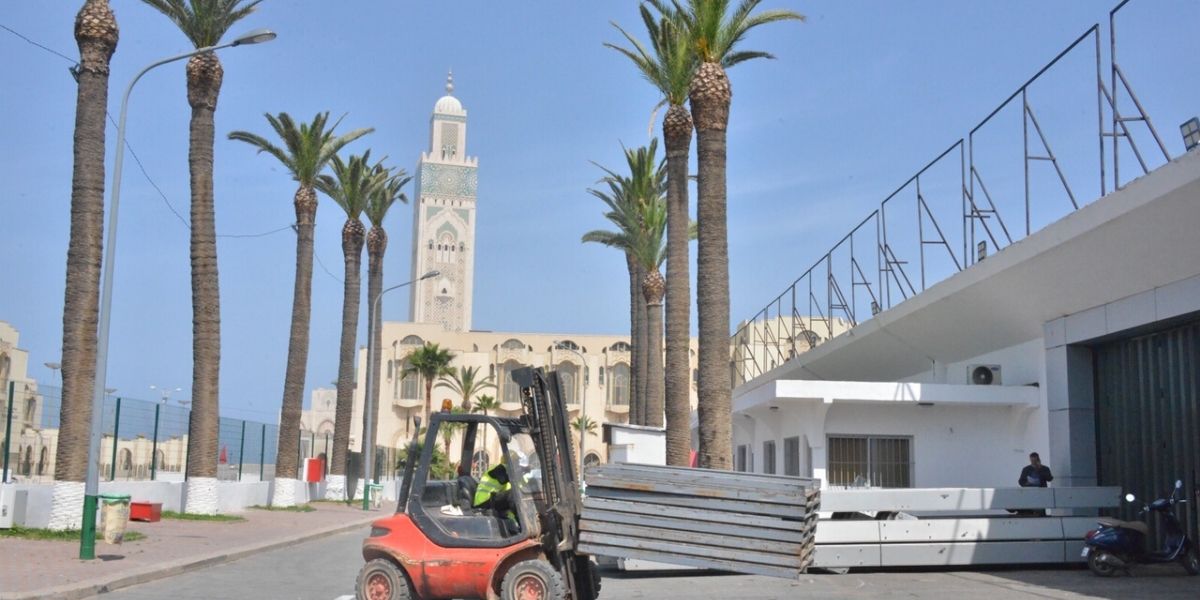 Photo de Casablanca: l’hôpital de campagne sur la dernière ligne droite (vidéo)