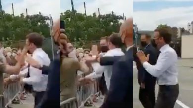 Photo de France: Emmanuel Macron se fait gifler par un inconnu (VIDEO)
