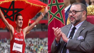 Photo de JO 2020: le roi Mohammed VI félicite Soufiane El Bakkali