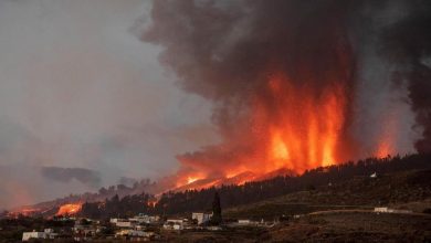 Photo de Volcan en éruption aux Canaries : évacuation massive de la population locale