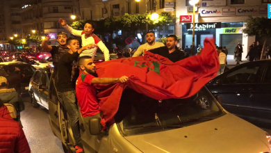 Photo de VIDEO : Cris, klaxons et fumigènes… retour sur une nuit historique au Maroc