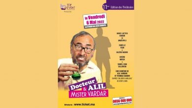 Photo de Théâtre : la piéce « Docteur Alil & Mister Vardar» prévue le 6 mai à Casablanca