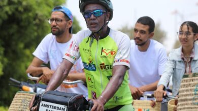 Photo de Insolite : un Marocain de 68 ans fait Amsterdam-Dakar à vélo !