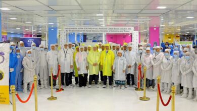 Photo de Composants électroniques : STMicroelectronics inaugure une nouvelle ligne