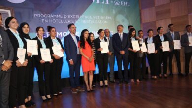 Photo de OFPPT-EHL :  les premiers lauréats du programme «VET by EHL» célébrés