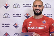 Photo de Serie A: Sofyan Amrabat désigné « joueur du mois » de son club
