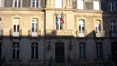 Photo de Banque de France : croissance en baisse en 2023
