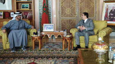 Photo de COP28 : Bourita s’entretient avec le ministre émirati de l’Industrie et de la technologie avancée. 