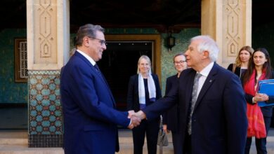Photo de Aziz Akhannouch reçoit Josep Borrell
