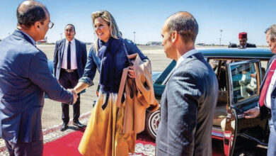 Photo de Diplomatie : la reine des pays-bas en mission au Maroc