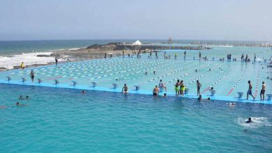 Photo de Rabat : la Grande piscine attire toujours plus de monde