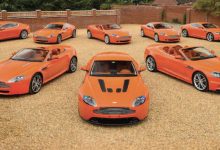 Photo de Vente aux enchères. Aston Martin : une collection «Orange mécanique»