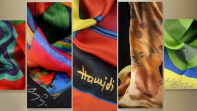 Photo de “D’art et de soie” : une collection limitée de foulards signés par les plus grands artistes marocains