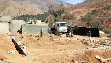 Photo de Province de Taroudant : démarrage des reconstructions post-séisme à Tizi N’Test