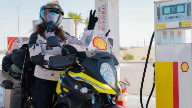 Photo de Afaf Hamdoune : une motarde marocaine conquiert l’Afrique avec le soutien de Vivo Energy Maroc