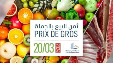 Photo de Évolution des prix des fruits et légumes à Casablanca