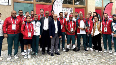 Photo de JO de Paris : Chakib Benmoussa rend visite aux athlètes